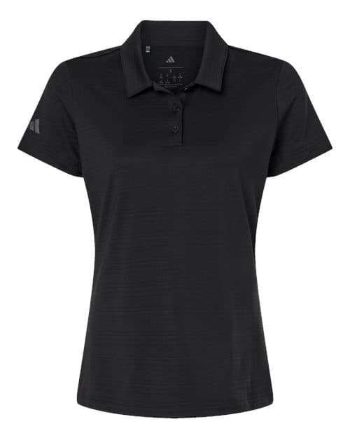 Adidas Women's Textured Stripe Polo