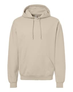 Unisex Ultimate CVC Hooded Sweatshirt in Putty
