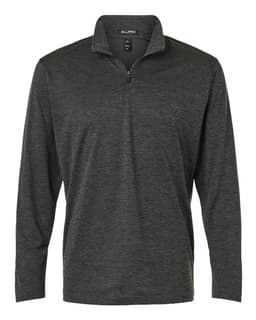 Men's Pro-Lock Performance Mélange Quarter-Zip Pullover view 1