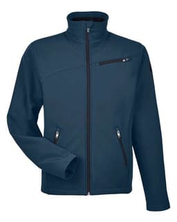 Men's Transport Soft Shell Jacket in Frontier/ Black