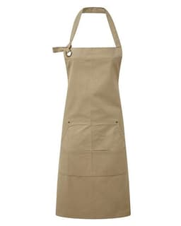 Calibre Heavy Cotton Canvas Pocket Apron in Khaki