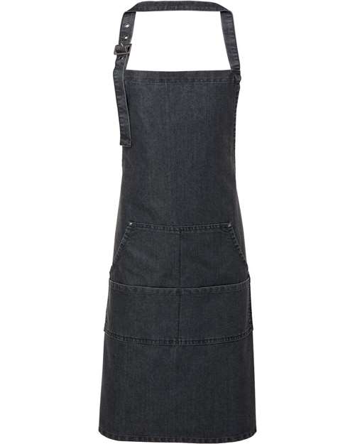 Artisan Collection by Reprime Jeans Stitch Denim Bib Apron