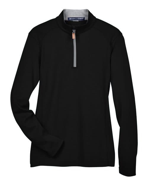 Devon & Jones Women's DRYTEC20™ Performance Quarter-Zip Pullover