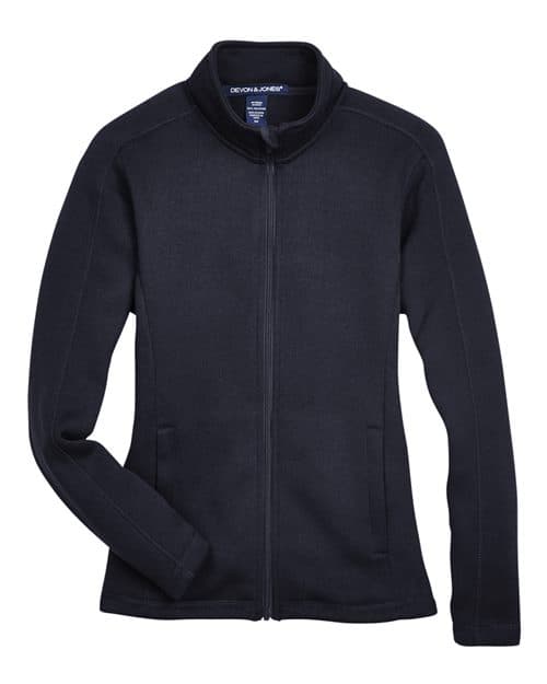 Devon & Jones Women's Bristol Full-Zip Sweater Fleece Jacket