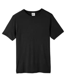 Unisex Fusion ChromaSoft™ Performance T-Shirt in Black