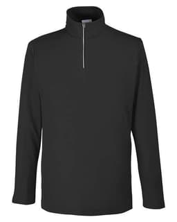 Men's Fusion ChromaSoft™ Pique Quarter-Zip Pullover view 1