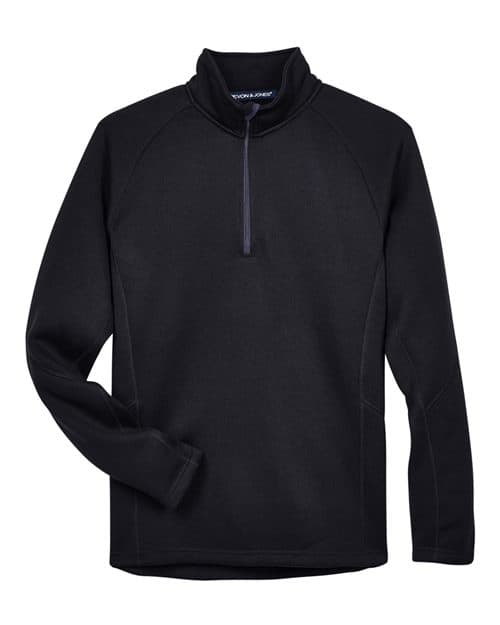 Devon & Jones Unisex Bristol Sweater Fleece Quarter-Zip Pullover