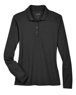 Women's Pinnacle Performance Long Sleeve Piqué Polo view 1