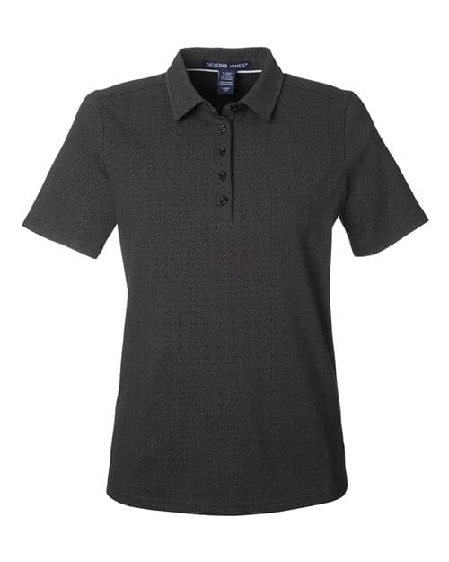 Devon & Jones Women's Crownlux Performance® Geo Polo