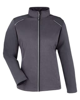 Women's Techno Lite Three-Layer Knit Tech-Shell in Carbon Heather