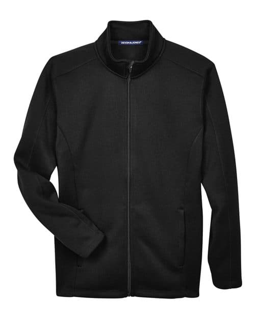 Devon & Jones Men's Bristol Full-Zip Sweater Fleece Jacket