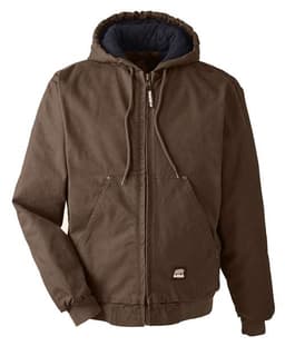 Men's Heartland Washed Cotton Duck Hooded Jacket view 1