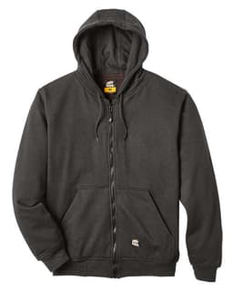 Men's Heritage Thermal Lined Hooded Sweatshirt in Charcoal
