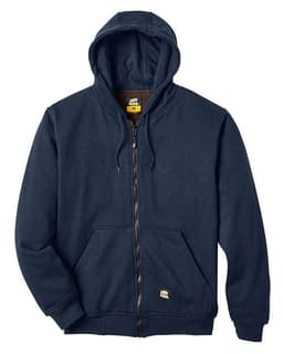 Men's Heritage Thermal Lined Hooded Sweatshirt in Navy