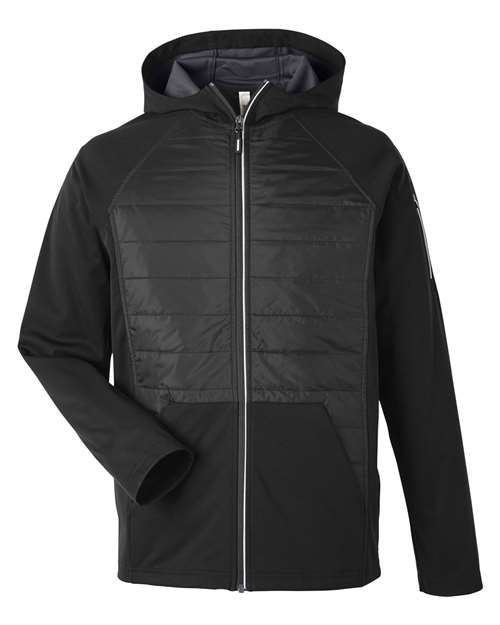 CORE365 Unisex Techno Lite Hybrid Hooded Jacket