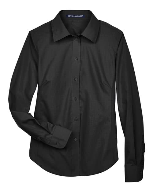 Devon & Jones Women's Crown Collection® Broadcloth Woven Dress Shirt