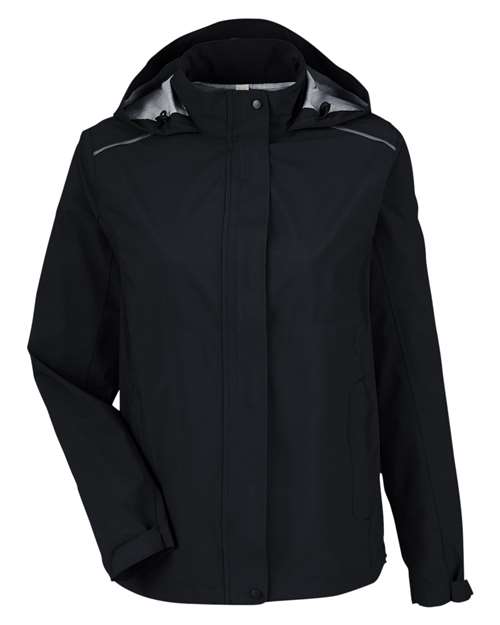 CORE365 Women's Packable Rain Jacket