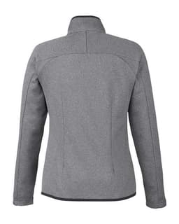 Women's Venture Heathered Stripe Full-Zip Jacket view 2