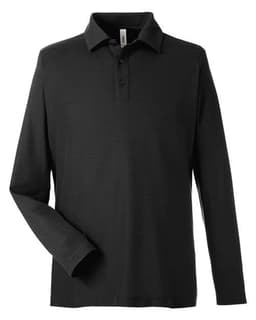 Men's Fusion ChromaSoft™ Long Sleeve Pique Polo view 1