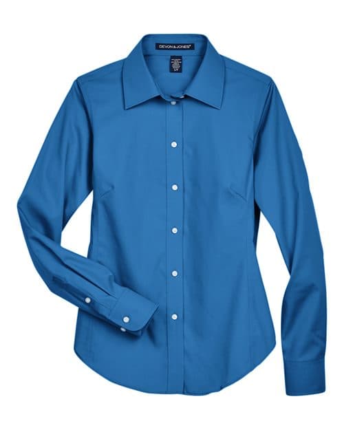 Devon & Jones Women's Crown Collection® Oxford Woven Dress Shirt