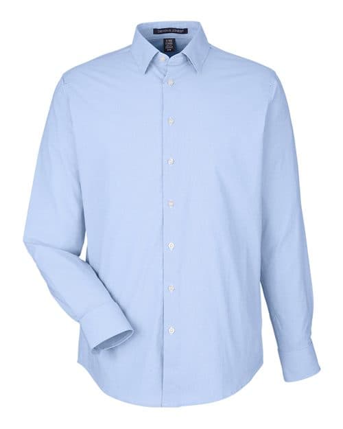 Devon & Jones Men's CrownLux Performance® Microstripe Dress Shirt
