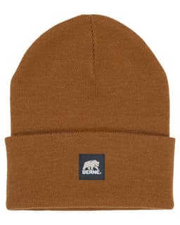Heritage Knit Cuff Beanie in Brown