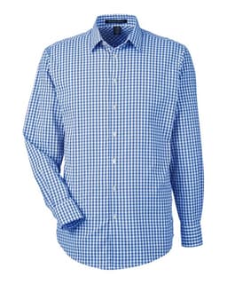 Men's CrownLux Performance® Gingham Dress Shirt view 1