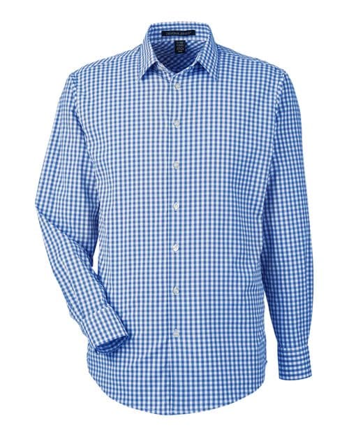 Devon & Jones Men's CrownLux Performance® Gingham Dress Shirt