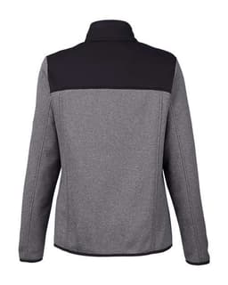 Women's Venture Heathered Stripe Hybrid Jacket view 2