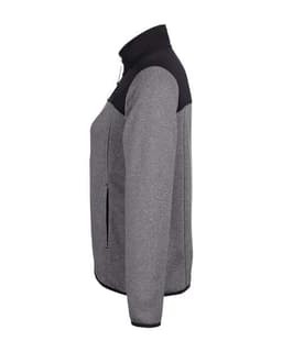 Women's Venture Heathered Stripe Hybrid Jacket view 3