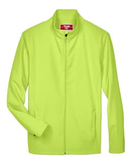 Men's Leader Soft Shell Jacket in Safety Yellow