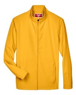 Men's Leader Soft Shell Jacket in Sport Athletic Gold
