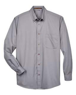 Men's Easy Blend™ Twill Shirt in Dark Grey