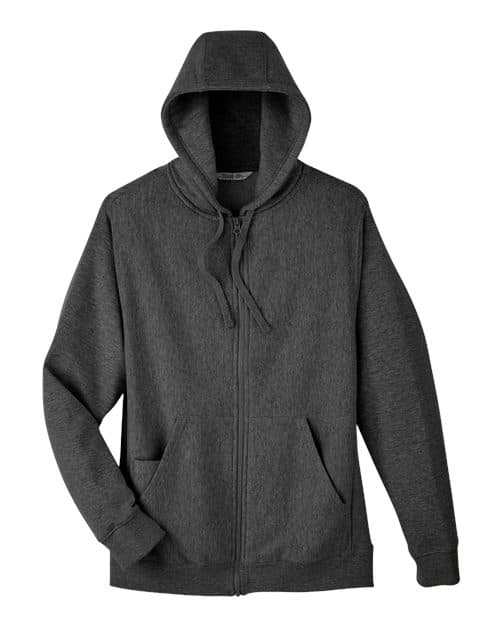 Team 365 Unisex Zone HydroSport™ Heavyweight Full-Zip Hooded Sweatshirt