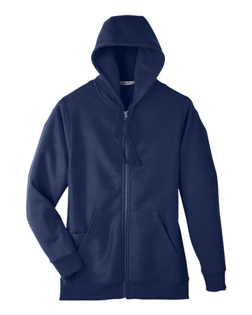 Team 365 Unisex Zone HydroSport™ Heavyweight Full-Zip Hooded Sweatshirt