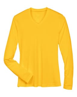 Women's Zone Performance Long Sleeve T-Shirt in Sport Athletic Gold