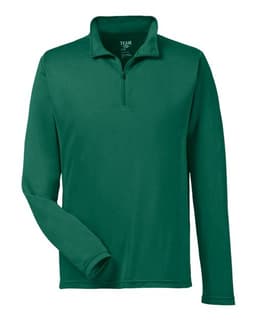 Men's Zone Performance Quarter-Zip Pullover in Sport Forest