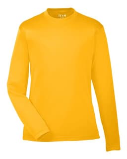 Youth Zone Performance Long Sleeve T-Shirt in Sport Athletic Gold