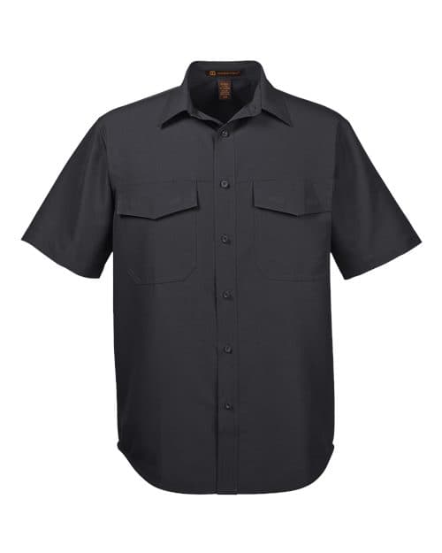 Harriton Men's Key West Short Sleeve Performance Staff Shirt