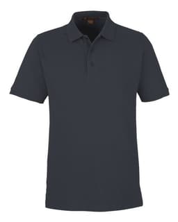 Men's Valiant Cotton Snag Protect Polo in Dark Charcoal