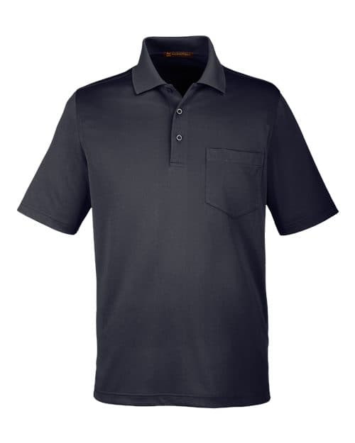 Harriton Men's Advantage Snag Protection Plus IL Pocket Polo