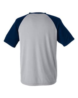 Unisex Zone Colorblock Raglan T-Shirt view 2