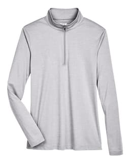 Women's Zone Sonic Heather Performance Quarter-Zip Pullover view 1