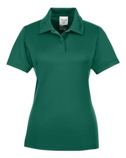 Women's Zone Performance Polo in Sport Forest