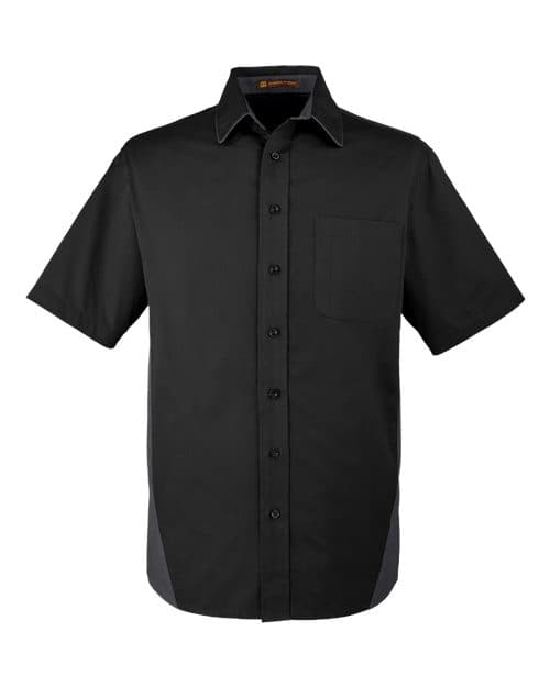 Harriton Men's Flash IL Colorblock Shirt