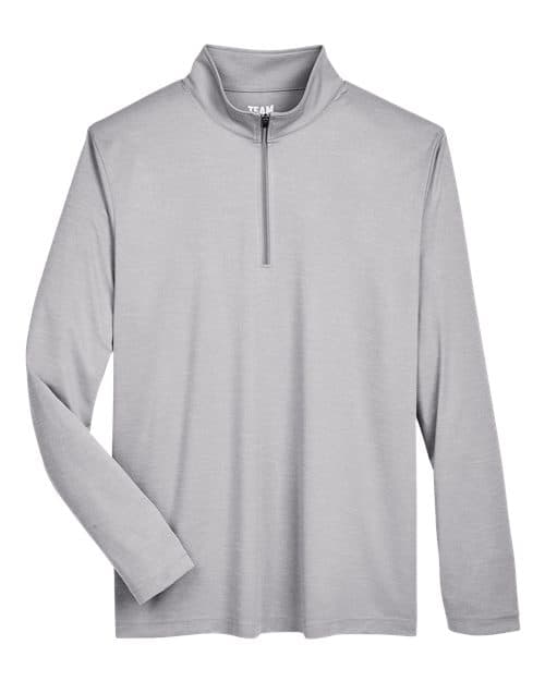 Team 365 Men's Zone Sonic Heather Performance Quarter-Zip Pullover