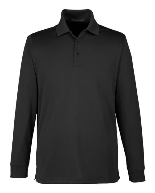 Harriton Men's Advantage Snag Protection Plus IL Long Sleeve Polo