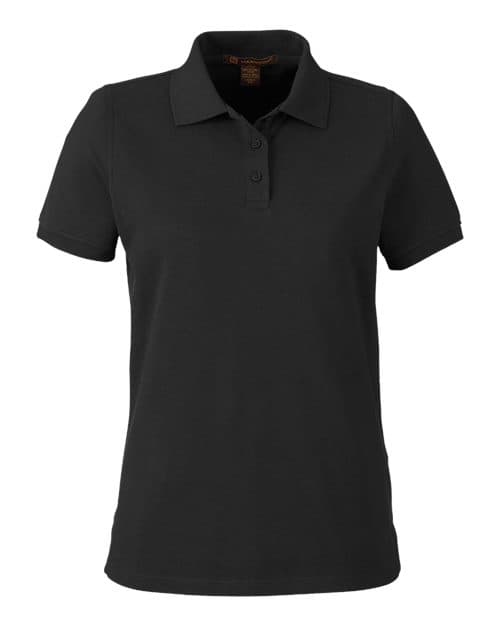 Harriton Women's Valiant Cotton Snag Protect Polo