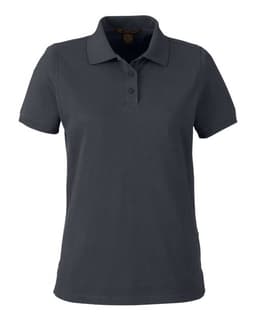 Women's Valiant Cotton Snag Protect Polo in Dark Charcoal