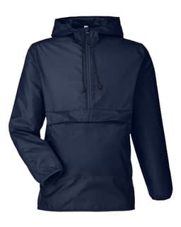 Unisex Zone Protect Packable Anorak Jacket in Sport Dark Navy